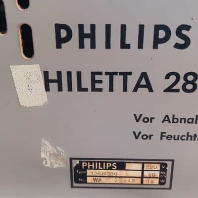 Philips Phileta 280 1970 - 1978 image 13