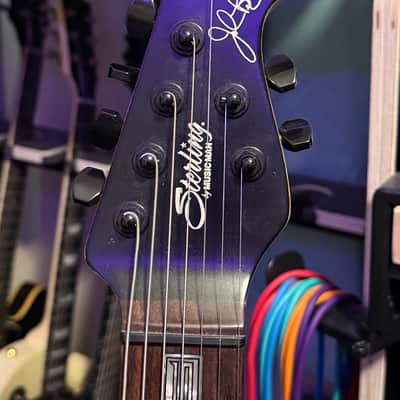 Sterling JP70 John Petrucci Signature 7-String 2010s Stealth Black image 3
