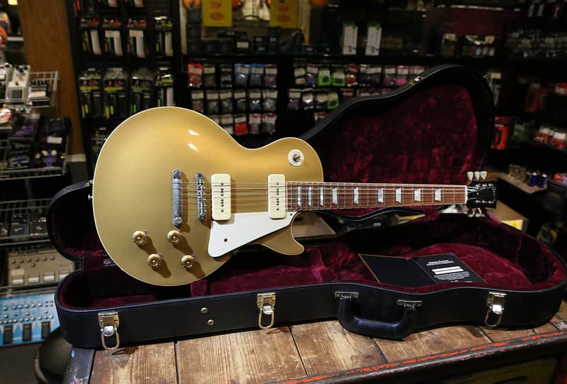 Gibson Custom Shop Les Paul ´56 Reissue Aged 2012 - Gold image 1