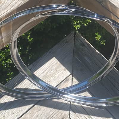 Slingerland COS Drum Rims Lot 1970s image 7