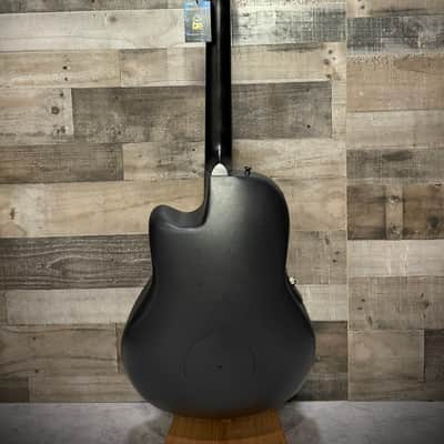 Ovation 1598-MEIII Adamas Melissa Etheridge Signature Mid Cutaway 12 String RH Acoustic Electric Guitar - Black (1598-MEIII) image 4