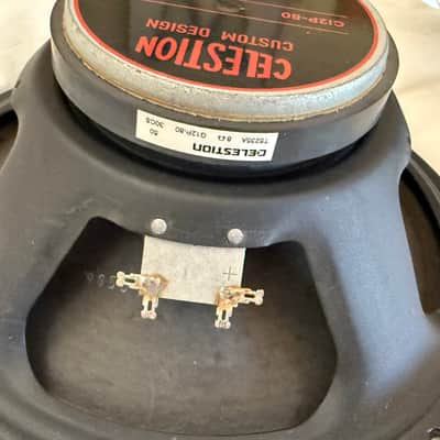 Celestion G12P-80 12" 80-Watt 8 Ohm Guitar Amp Speaker - Made in England image 5