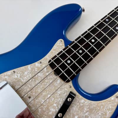 Fender Jazz Bass 1964 Custom Shop 2024 Bright Saphire Metallic NOS image 4