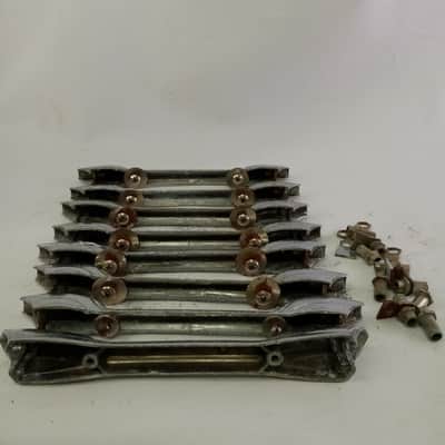 Premier 8x Snare/Tom/Bass 2Hole 7 1/8"Drum Lugs 843756 121/20 Chrome Vintage 50s image 2