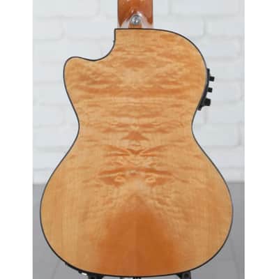 Lanikai Quilted Maple Natural Tenor A/E Ukulele (QM-NACET) image 3