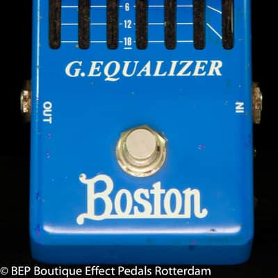 Boston 6 Band G. Equalizer ( OEM Locobox GE-06 Eequu6 ) 1988 made in Japan image 4