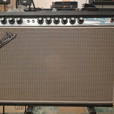 Fender Deluxe Reverb 1x12 combo - 1968 Silverface, CLEAN all original w/cover, JBL speaker image 1