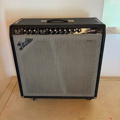 Fender Super Reverb 2-Channel 40-Watt 4x10" Guitar Combo 1963 - 1967 - Black Panel image 2