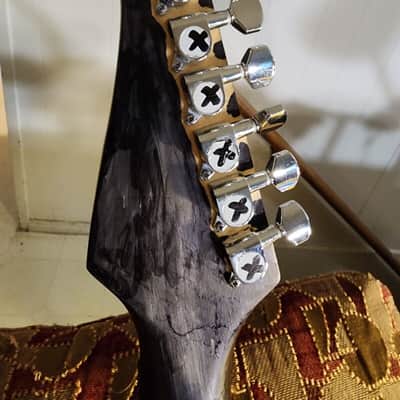 BLACKED OUT Sawtooth Sawtooth ES Series Electric Guitar, ST-ES Strat Style 2023 - EXTRA BLACK image 8