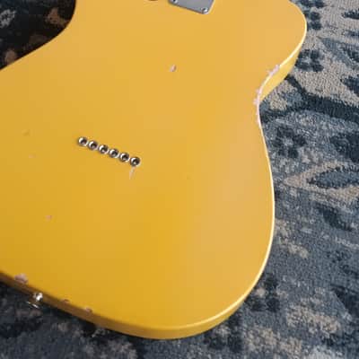 Nash T-52 - Boat V Neck - Lollar Pickups - 2005 - Light Aging Butterscotch Blonde image 16