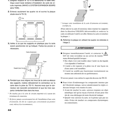 Roland TD-10 — Owners Manual User Guide Instructions — 182 Pages — USA Made image 13