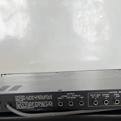 Korg SDD-3000 Digital Delay 1980s - Black image 9