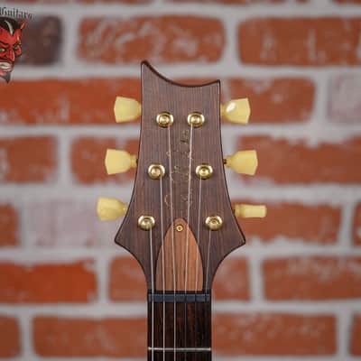 PRS Limited Edition Single Cut Brazilian Flame Maple 10-Top Dark Cherry Sunburst #200 made in 2001 w/OHSC image 9