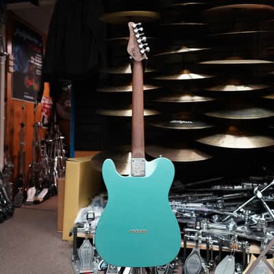 Schecter USA CUSTOM SHOP Nick Johnston PT S/H Wembley Teal Green Metallic Aged Nitro w/ Case NOS (2022) image 7
