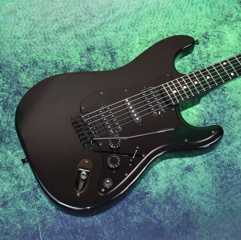 Custom Pre-order! Stratocaster HSH Black 5-Way Autosplit Coil Split image 1