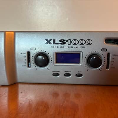 Crown XLS 1000 2-Channel High Density Power Amplifier 2010s - Silver image 5