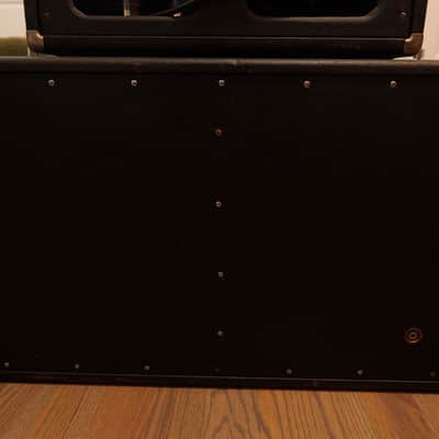 1964 Fender Bassman 2-Channel 50-Watt 2x12" Piggyback Guitar Amp Black Panel image 11