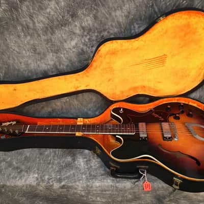 Hagstrom Viking 60's Sunburst Vintage image 14