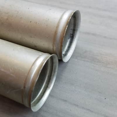 Elco Pair (2) Tube Shields 12AX7 9-pin Snap-on 599 Bell S50-599 Vintage Vacuum 1950s-1960s image 3