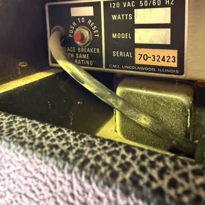 Gibson Thor 50-Watt 2x10 Solid-State Bass Combo (1970, USA) – Good Condition | Owned & Tested by Mostly Music image 8