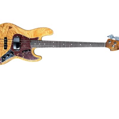 Fender Custom Shop NOS Artisan Jazz Bass, Flame Maple Burl/Rosewood 9.4 LBS *IN STOCK* image 7