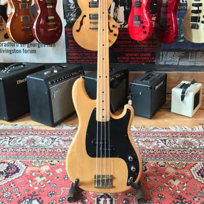 Ibanez Blazer Bass Series Fretless 1982 Natural image 1
