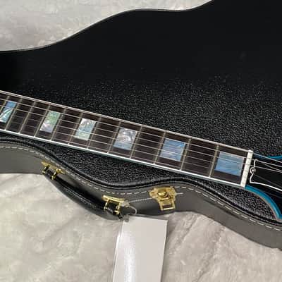 NEW! Gibson Les Paul Custom Peacock Widow - Monster Flame Top! Limited Edition - Weighs in at only 8 lbs!! - Authorized Dealer - G07572 image 6