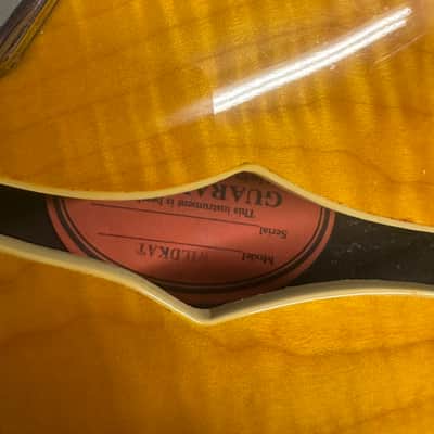 Epiphone Wildkat 1999 - 2019 - Antique Natural image 10