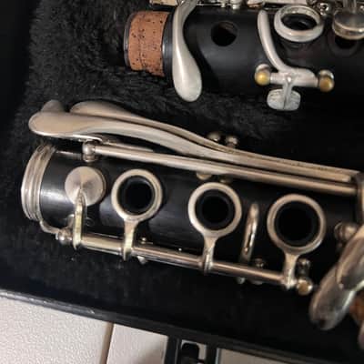 Normandy 4  LeBlanc France Wood Clarinet With Case No Mouth Piece or Barrel Joint image 3