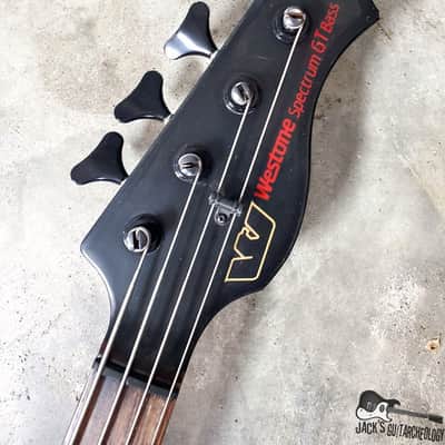 Westone Spectrum GT 4-String MIJ Electric Bass Guitar (1980s, Blood Red Metallic) image 24