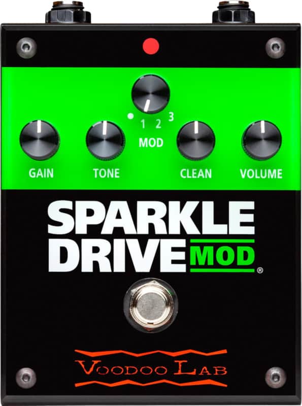 Voodoo Lab Sparkle Drive Mod Overdrive Effects Pedal image 1