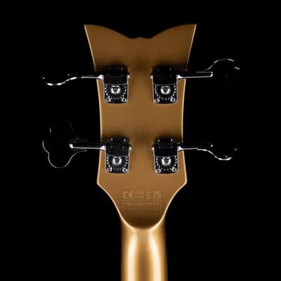 Pre-Owned Schecter Corsair Bass Metallic Gold image 13