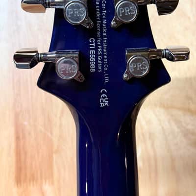 PRS SE Standard 24 - 2022 - Translucent Blue w/ upgrades image 11