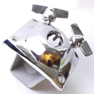 Premier Elite Lokfast Bass Drum Double Tom Post Arm Receiver Mount Chrome 60-70s image 1