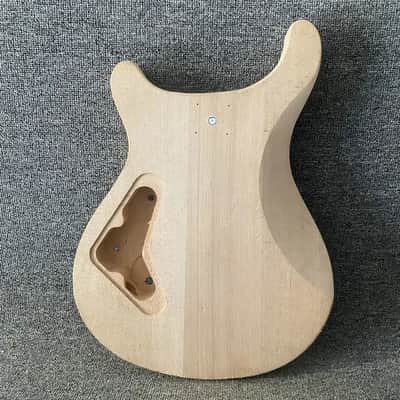 Solid Basswood Unfinished DIY Guitar Body image 4