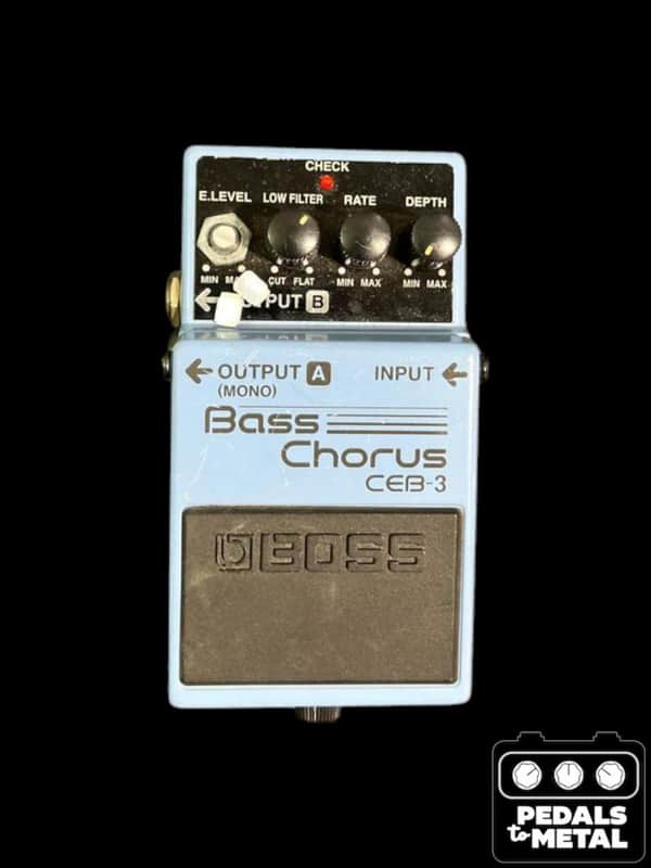 Boss CEB-3 Bass Chorus (Pink Label) | Reverb