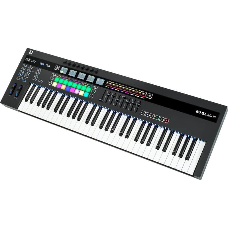 Novation 61SL MkIII 61-key Keyboard Controller w/ Sequencer image 1