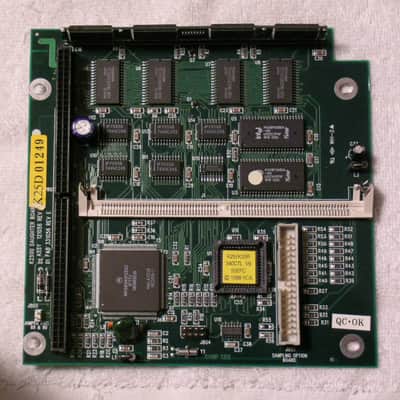 Kurzweil K2500 Engine Daughterboard  (rev E) with P/RAM-2 Program RAM Expansion image 1