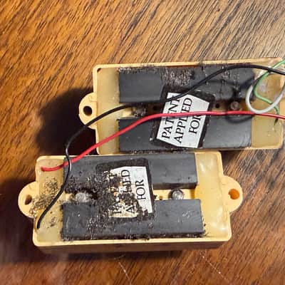 Vintage DiMarzio P/J Pickup set 1980 - Cream image 7