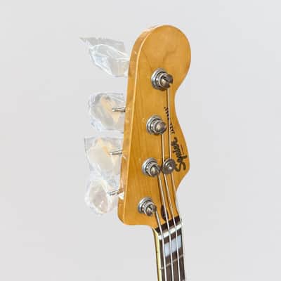 Fender Squier Classic Vibe Late '60s Jazz 4 String Electric Bass Guitar - Lake Placid Blue image 6