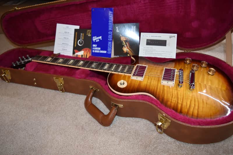 Gibson Les Paul Standard 2014 - Tobacco Sunburst Perimeter - 120th Anniversary Near Mint image 1