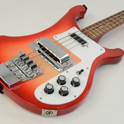 2017 Rickenbacker Model 4003S Stereo Bass Guitar - Fireglo w/ OHSC image 7