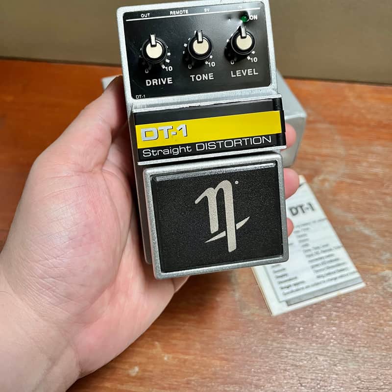 1990s Nobels DT-1 Distortion Yellow