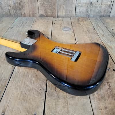 Fender Eric Johnson Thinline Stratocaster 2018 Sunburst Original Case & Paperwork - Sunburst image 14