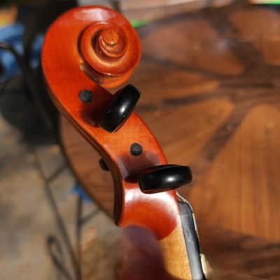 Karl Hofner Violin Model 7- 4/4 Full size, Concord case, D'addario tuner, Kun chin rest, K.Holtz. FG bow image 14