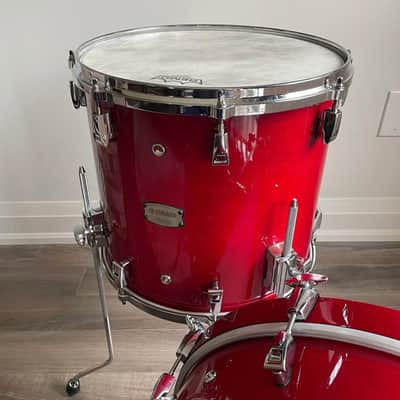Yamaha Absolute Hybrid Maple Bop Kit - Red Autumn - 18x14, 12x8, 14x13 image 8