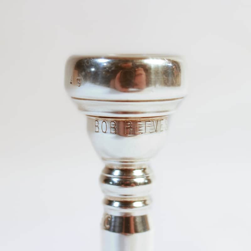 ボブリーブス Bob Reeves 43C Bob Reeves 43C Threaded Trumpet Mouthpiece | Reverb