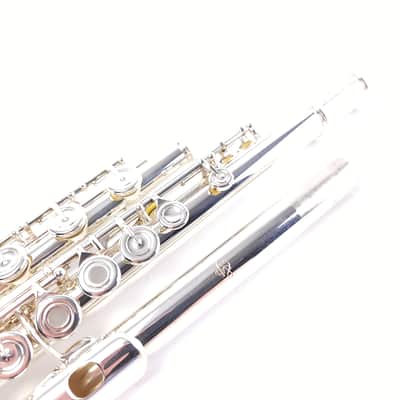 Refurbished Di Zhao 700 (801 Silver Pre-Pro Step Up Flute B Foot Open Hole image 5