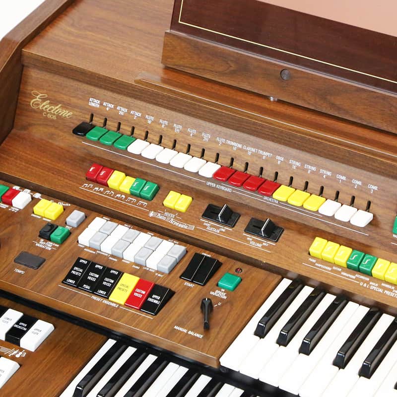 1983 Yamaha Electone C-605P Vintage Analog Organ Synthesizer