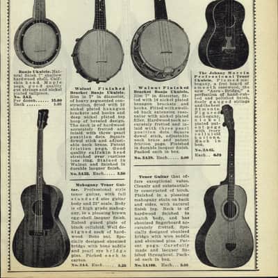 Vintage Harmony Johnny Marvin Professional “Tenor” Concert Ukulele image 24